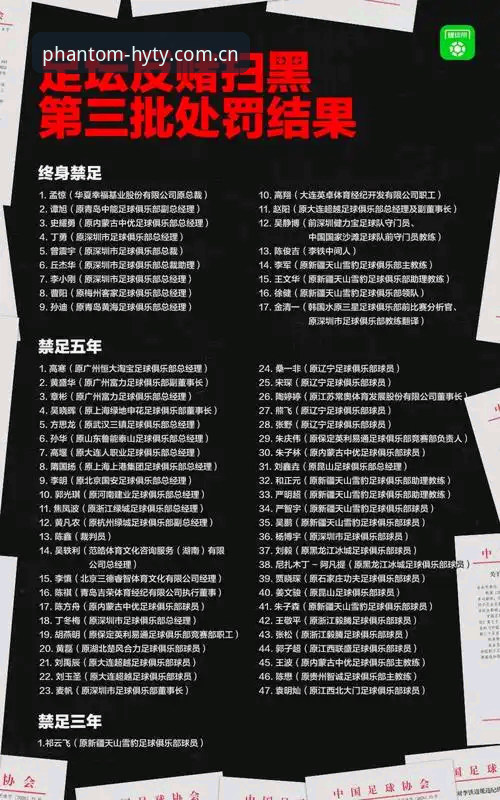 中国足协第三批禁足名单深度评测：行业整顿风暴下的足球生态重构